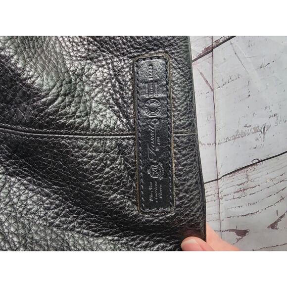 Fossil 75082 American Classic Black Pebble Leather Shoulder Bag READ - Picture 6 of 14